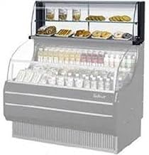 Turbo Air TOMD-60-HB 63 Inch Top Dry Display Case - Black