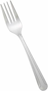 Winco 12-Piece Dominion Salad Fork Set, 18-0 Stainless Steel, Silver | Dishwasher safe, Restaurant service, Great for Salads, Appetizers, Desserts and Table Service