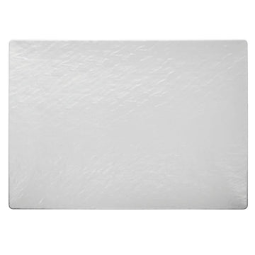 Serving Tray White Textured Melamine - 21" L x 15" W by HUBERT – Melamine, White, Model M1415-WHITE