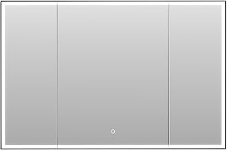 Fenice 48" Aluminum Surface-Mount/Reccessed Lighted Mirror Medicine Cabinet