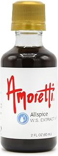 Amoretti Allspice Extract Water Soluble 1.6 lbs - Highly Concentrated & Perfect For Pastry, Savory, Brewing, and more, Preservative Free, Vegan, Kosher Pareve, Keto Friendly