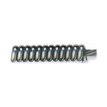 75-Feet Flexicore Replacement Cable by General Pipe Cleaners – 3/8-Inch by 75-Foot, Stainless Steel, Chrome, Model 75EM2