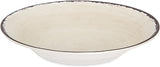 Carlisle FoodService Products Mingle Reusable Plastic Bowl Fruit Bowl with Pottery Style for Home and Restaurant, Melamine, 4.5 Ounces, Sweet Cream, (Pack of 288)