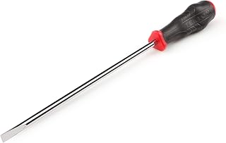 TEKTON Long 1/4 Inch Slotted High-Torque Screwdriver | DHE34250 | Made in USA