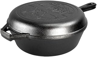 Lodge Wanderlust Series Cast Iron Combo Cooker, 3.2 Quart