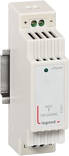 Power Supply 9V 1.6A for Multimedia Boxes - 1.5 Modules LEGRAND