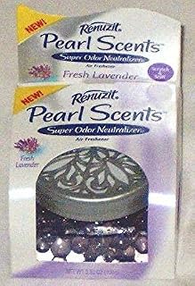 Renuzit Super Odor Neutralizer Air Freshening Pearls, Fresh Lavender 3.52oz.
