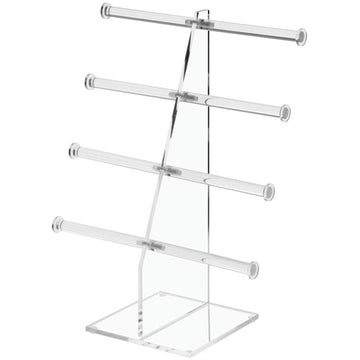 4 Tier Acrylic Jewelry Display by Retail Resource – Clear