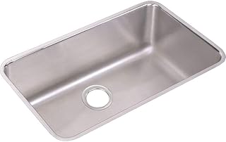 Elkay ELUH281610 Lustertone Classic Single Bowl Undermount Stainless Steel Sink