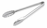 Utility Tongs by Royal Industries – 12, Stainless Steel, Silver, Model ROY TS 12 H