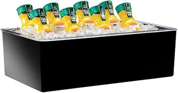 Cal-Mil 475-10-13 Melamine Housings, 10" Width x 12" Diameter x 7" Height, Black