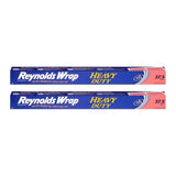 Wrap Heavy Duty Aluminum Foil by Reynolds – Pack - 2, Aluminum, Pack of 2