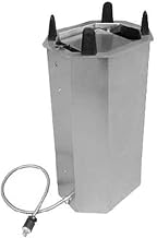 V6011 Dish Dispenser heated frame drop-in single tube oval platter size