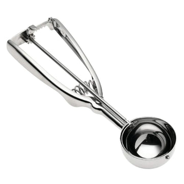 Stainless Steel Scoop by Norpro – 50MM (3 Tablespoons), 45.0 milliliters, Stainless Steel, Silver, Model NP678