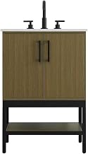 Elegant Kitchen and Bath 24" Single Bathroom Vanity in Chestnut Brown