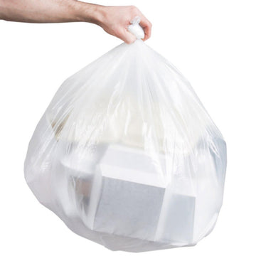 60 Gallon Can Liner by Kleenline – 60 Gallon, Linear Low Density Polyethylene, Clear, Pack of 5
