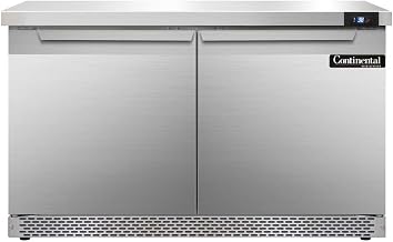 SW48-FB Two Section Work Top Refrigerator 48" W, Front Breathing