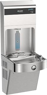 Elkay Pro Filtration LVRC8WSPRO Vandal Res Bottle Filling Station | Single, ADA Cooler, Refrigerated, Stainless Steel, Standard Lead Filtration