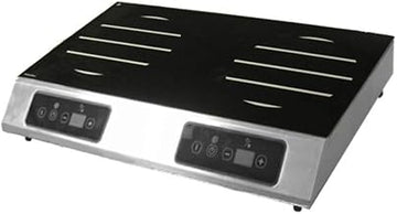 Equipex GL2-7000 Adventys Electric Countertop Induction Range with (2) 8" Burners (3500 Watts Per Burner)