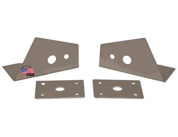 Buyers Products Bracket Kit by Buyers Products Company – 8"L x 8.34"W x 6"H, Stainless Steel, Silver, Model PLB11SS