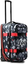 K1 Nomad II Lifestyle Large Roller Gear Bag - Black, Red, Grey, White