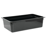 16CW-110 Black Camwear Full Size Food Pan by Cambro – 21", Plastic, Black, Model 16CW110