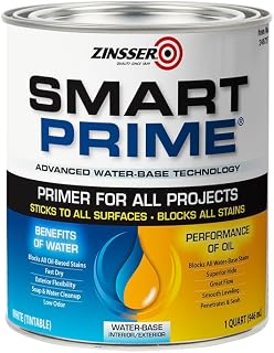 Zinsser 18-Pack of 1 qt 249727 Smart Prime White Water-Based Interior/Exterior Primer/Sealer