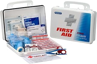 First Aid Only PhysiciansCare 60002 Office First Aid Kit, for Up to 25 People, 131 Pieces/Kit