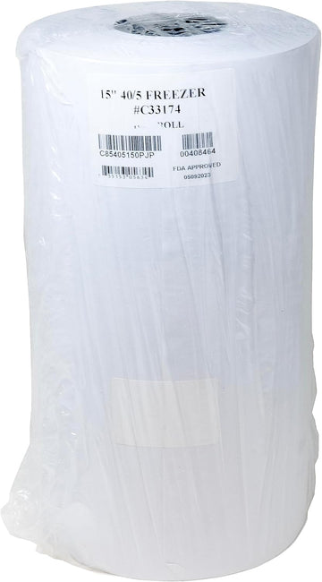 Delta Paper Polyethylene Freezer Paper White by Glownary – 15", Polyethylene, White, Model hu15