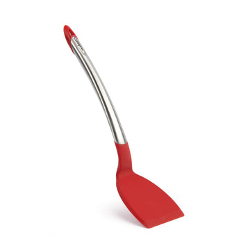 Silicone Turner by Cuisipro – Medium, Silicone, Red, Model CSP-7112502L