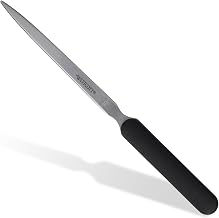 Westcott Letter Opener with Plastic Handle | Premium Letter Opener with Stainless Steel Blade | Ergonomic Black Plastic Handle | Opens Letters Easily and Cleanly | for Home and Office | E-29692 00