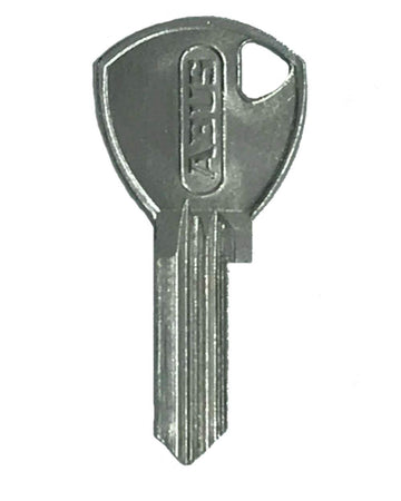 Mechanical - 65/40+45 70/45 New Key Blank by ABUS – nickel plated brass, Nickel Plated, Model ABUKB12022