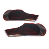 High Material Taillight Assembly Compatible With BMW F32 F36 F82 4 Series M4 2013-2019 Modified CSL Styling LED Dynamic Turn Signal Brake Lights Auto Accessories(Red) by SAETUK –