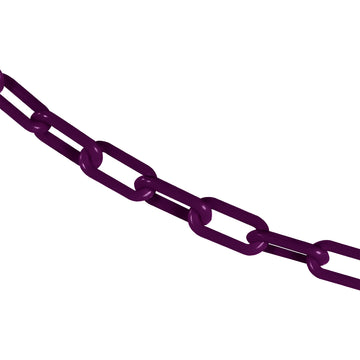1.5" x 25' Purple Plastic Safety Chain - 1 Each by Mr. Chain – 1.5 IN, Plastic, Purple, Model 30023-25
