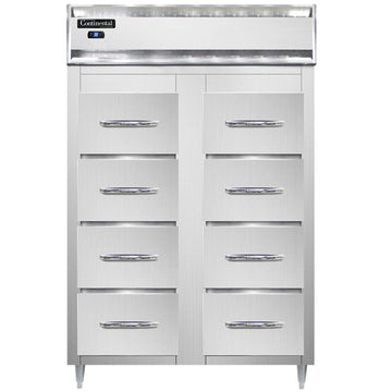 Designer Line Fish & Poultry File Vertical Refrigerated Cabinet by Continental Refrigerator – Model DL2RS-SS-F