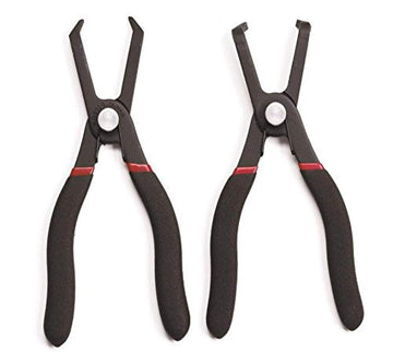 2 Pc. 30° & 80° Push Pin Plier Set by GEARWRENCH – Carbon Steel, Black, Model 41840D