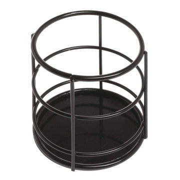 Single Wire Flatware Holder - Black by HUBERT – Carbon Steel, Black