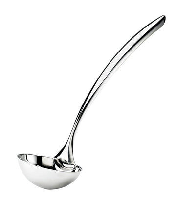 Browne 6 oz Stainless Steel Serving Ladle - Eclipse Collection by Browne Foodservice – 6-Ounce, Stainless Steel, Silver, Model 573170