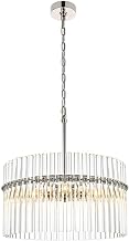 Paulina 20" Chandelier in Polished Nickel