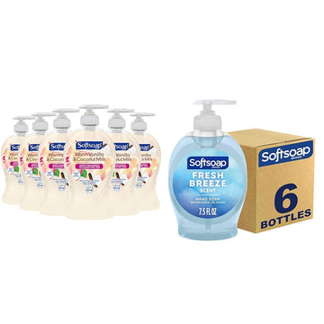 Warm Vanilla & Coconut Milk Scent Liquid Hand Soap by Softsoap – Commercial Grade