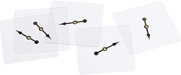 Didax Educational Resources Transparent Spinners (Set of 5) (2-9808)