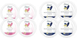 Dove Nourishing Body Care, Face, Hand, and Body Beauty Cream for Normal to Dry Skin Lotion & Nourishing Body Care, Face, Hand, and Body Rich Nourishment Cream for Extra Dry Skin