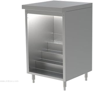 Perlick DBLS-30 30"W Non-Refrigerated Liquor Step Back Bar Cabinet