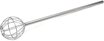 Tablecraft (KW48) 48" Kettle Whip, Silver
