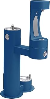 Elkay EZH2O-Bot FLL Statn, Pet Statn, Frz RST, Bl 2 Levels, Blue, Outdoor