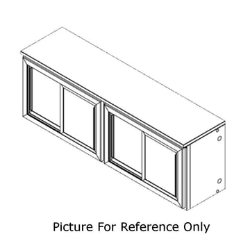 96"W 4 Section Sliding Door Refrigerated Back Back Cabinet by Perlick – Model SDBR96