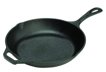 Cast Iron Chef Skillet by Lodge – 10", 1.0 pounds, Cast Iron, Black, Model LCS3