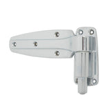 1248 Spring Assisted Hinge by Kason – Offset: Flush, Zinc, Silver, Model 1248-C000