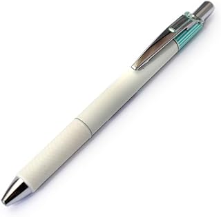 Pentel EnerGel Clena Retractable Liquid Gel Pen, Micro Fine Point 0.3mm Needle Tip, Black Ink, Mint Green Body (BLN73LK-A)