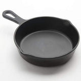 Melamine Cast Iron Frying Pan by American Metalcraft – 4-3/8 inches diameter, 7.0 ounces, Melamine, Black, Model MFP41